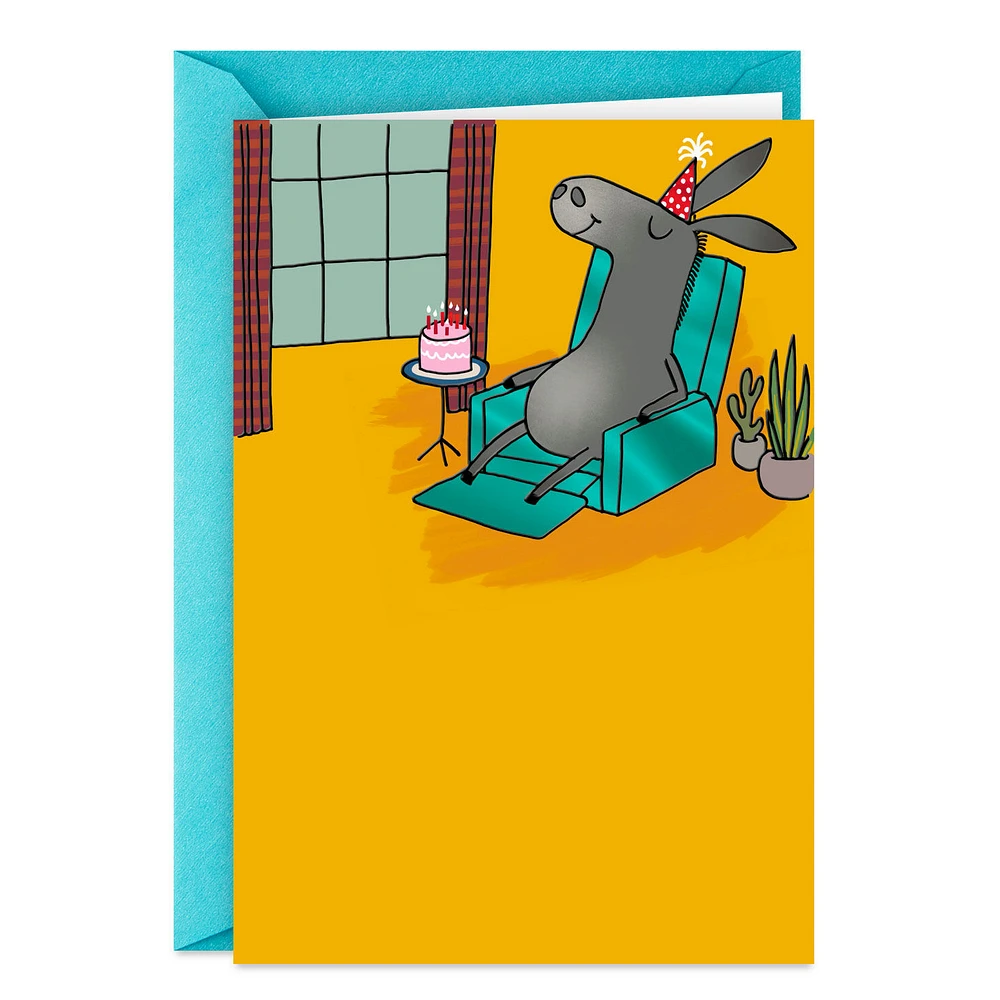 Sit Your Ass Down Funny Birthday Card for only USD 4.49 | Hallmark