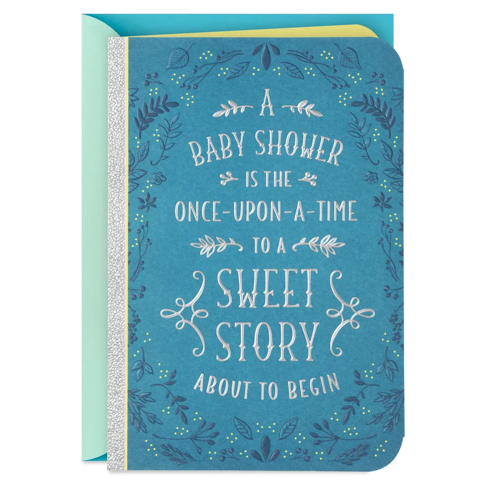 Once Upon a Time Baby Shower Card for Baby Boy for only USD 3.99 | Hallmark
