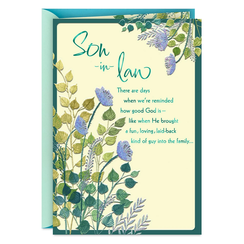 You're a Gift Religious Birthday Card for Son-in-Law for only USD 4.59 | Hallmark