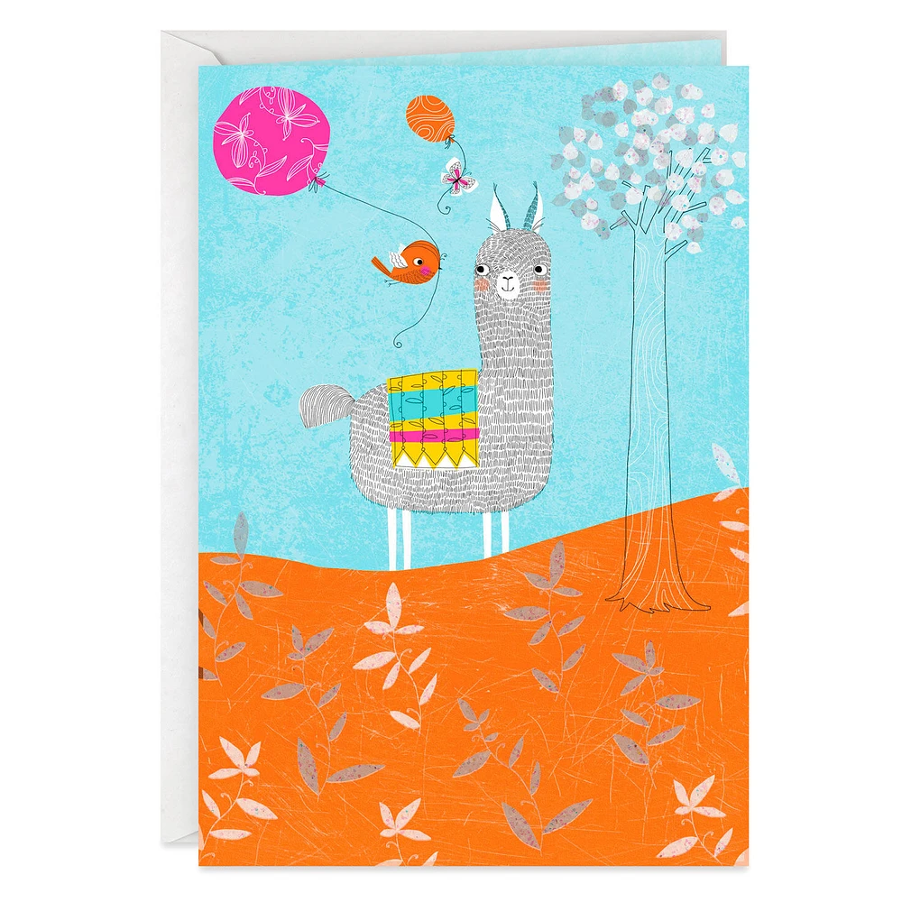 UNICEF Llama Love and Laughter Birthday Card for only USD 3.59 | Hallmark