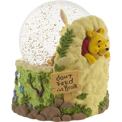 Precious Moments Disney Winnie the Pooh Don't Feed the Bear Musical Snow Globe for only USD 70.00 | Hallmark