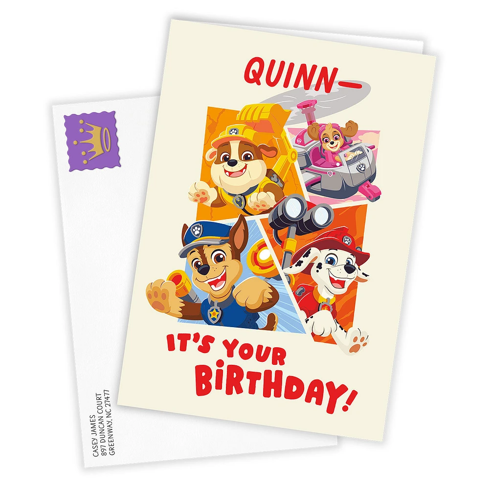 Paw Patrol™ Custom Birthday Card for only USD 4.99 | Hallmark