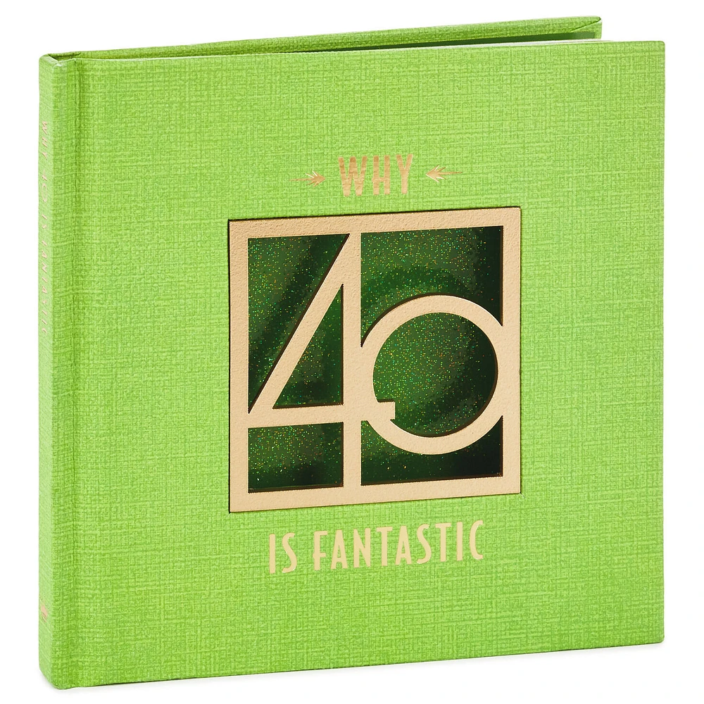 Why 40 Is Fantastic Book for only USD 14.99 | Hallmark