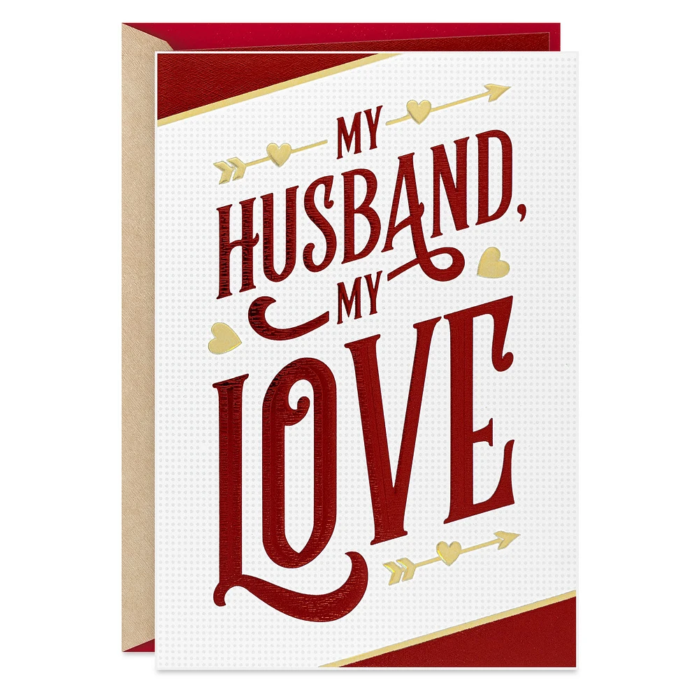 So Lucky to Love You Valentine's Day Card for Husband for only USD 6.99 | Hallmark