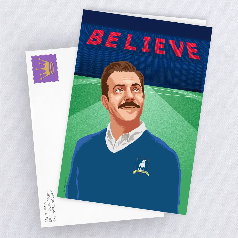 Personalized Ted Lasso™ Believe Card for only USD 4.99 | Hallmark