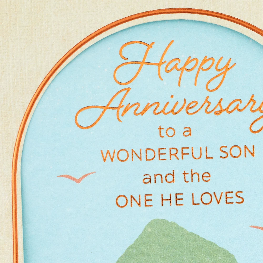 All the Celebrating Anniversary Card for Son and Spouse for only USD 4.99 | Hallmark