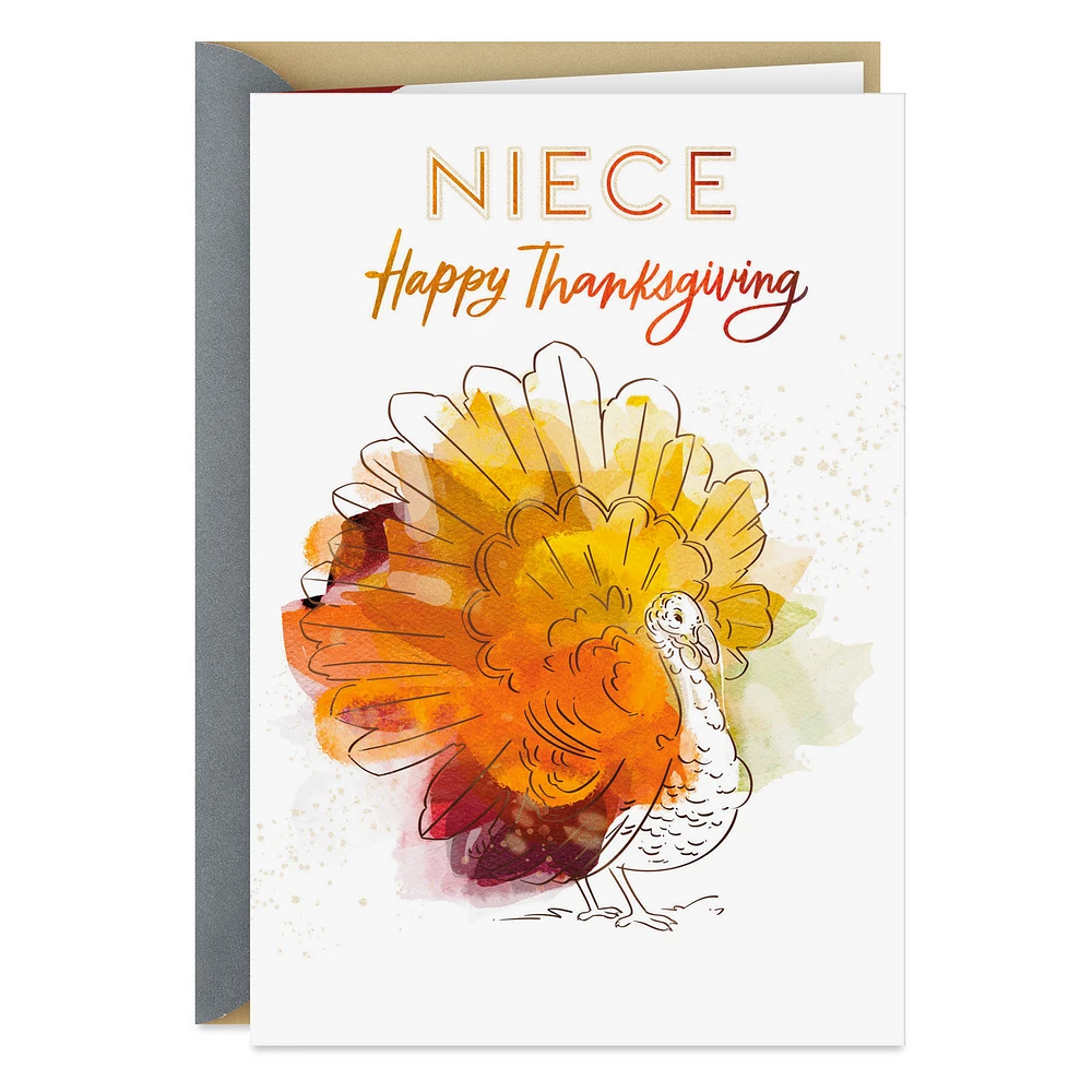 Feeling So Thankful for You Thanksgiving Card for Niece for only USD 2.99 | Hallmark