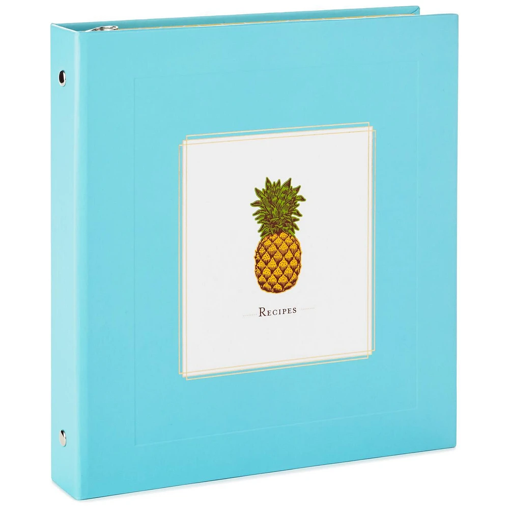 Pineapple Recipe Organizer Book for only USD 24.99 | Hallmark