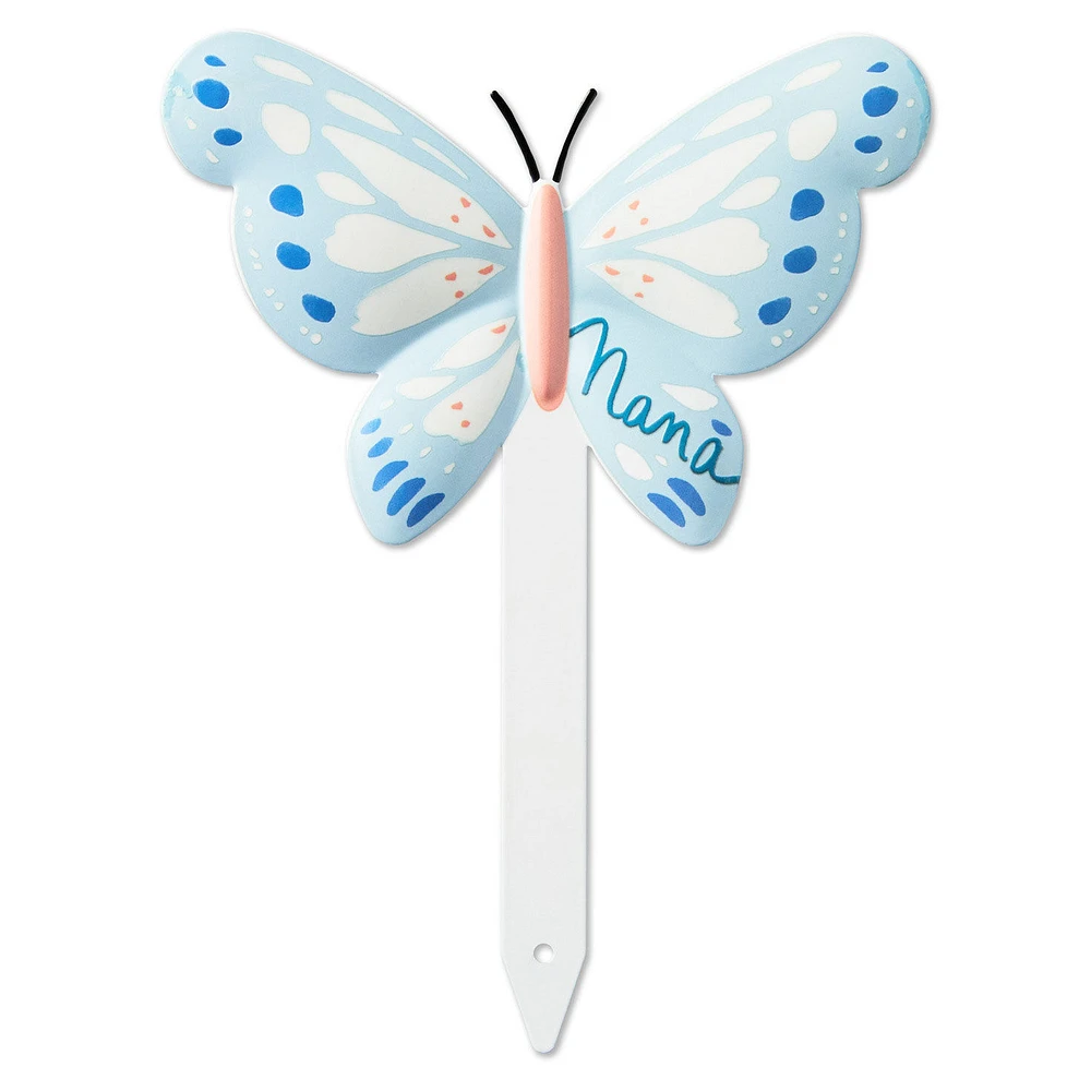 Nana Blue Butterfly Garden Stake, 6.5" for only USD 13.99 | Hallmark