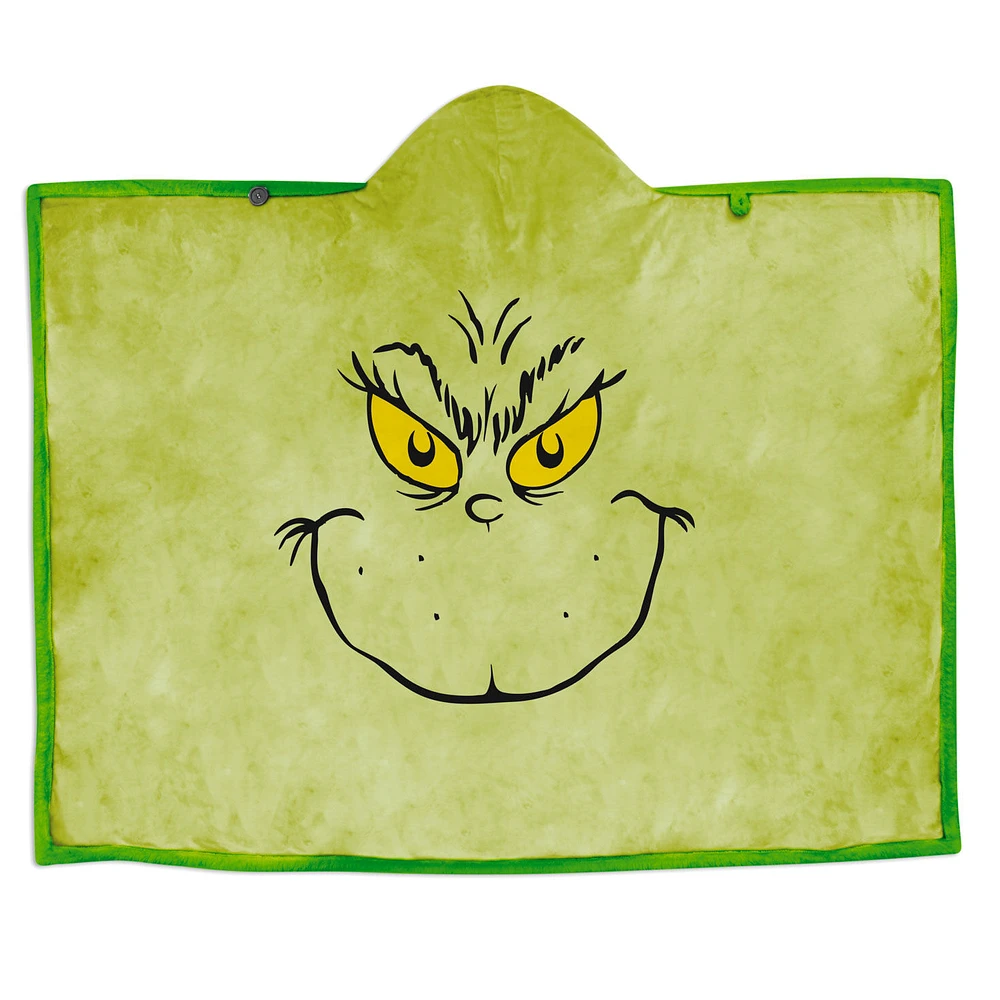 Dr. Seuss's How the Grinch Stole Christmas!™ Grinch Hooded Blanket, 70x50 for only USD 49.99 | Hallmark