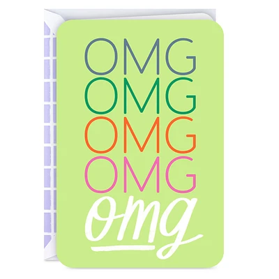 OMG Congratulations Card for only USD 2.99 | Hallmark