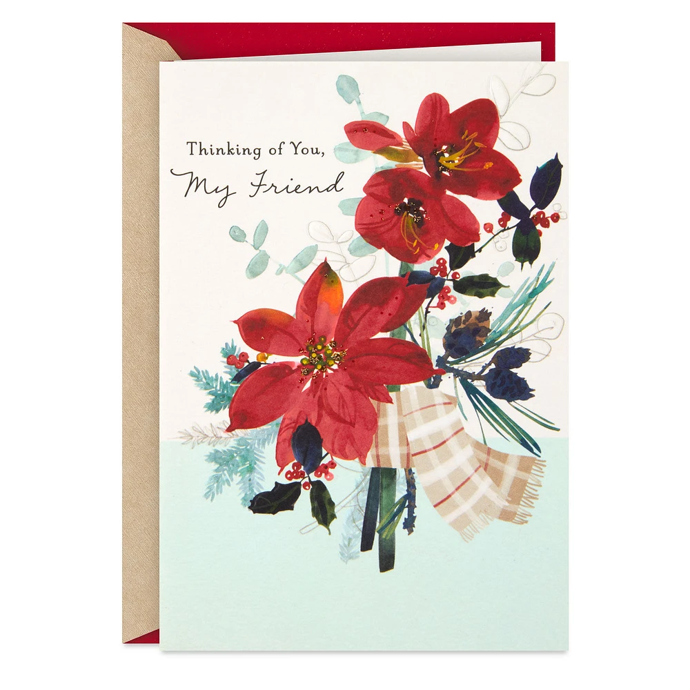 Thankful for Our Friendship Christmas Card for Friend for only USD 3.99 | Hallmark