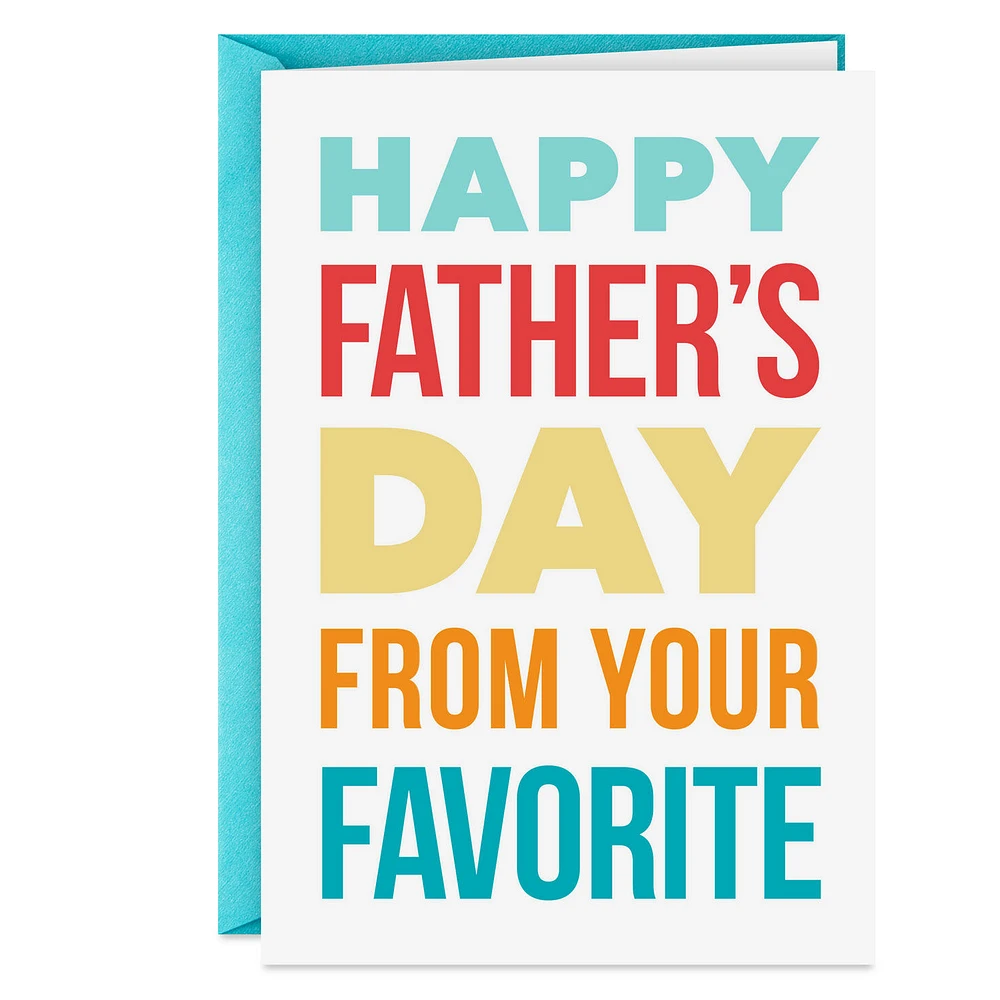 From Your Favorite Funny Father's Day Card for Dad for only USD 3.99 | Hallmark