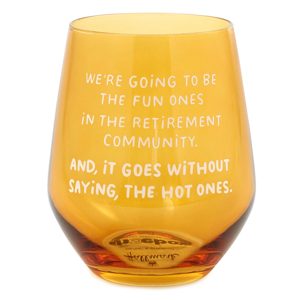 The Hot Ones Funny Stemless Wine Glass, 15.5 oz. for only USD 14.99 | Hallmark