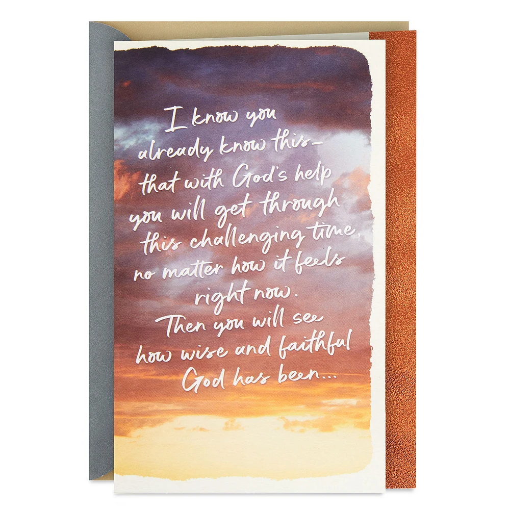 God Has Made You Strong Religious Encouragement Card for only USD 3.99 | Hallmark