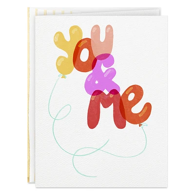 You and Me Balloons Anniversary Card for only USD 3.99 | Hallmark