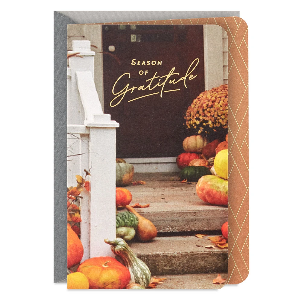 Season of Gratitude Thanksgiving Card for only USD 4.59 | Hallmark
