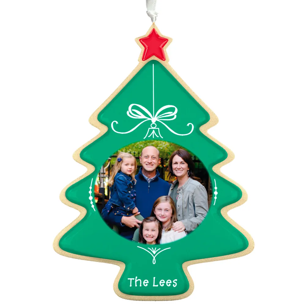 Sweet Memories Sugar Cookie Tree Personalized Ornament, Custom Oval Photo and Text for only USD 30.99 | Hallmark