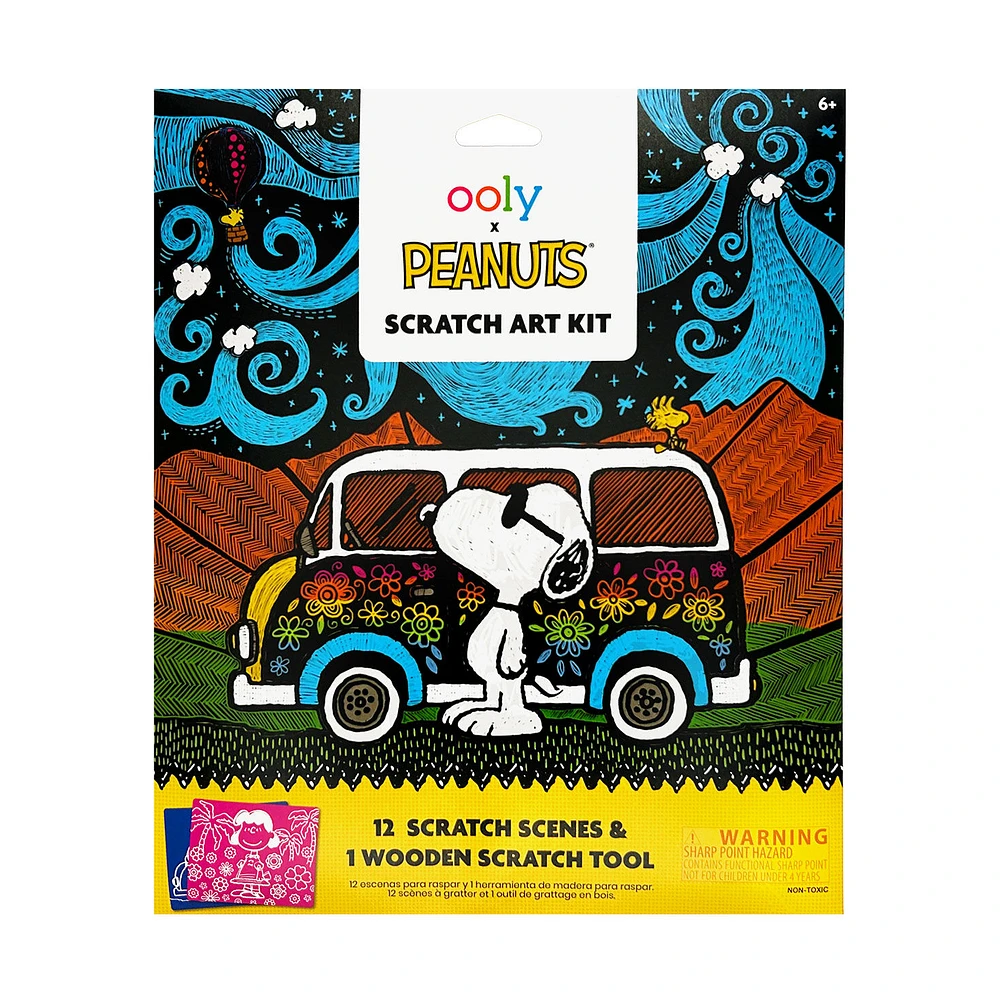 Ooly Peanuts Scratch Art Kit for only USD 8.95 | Hallmark