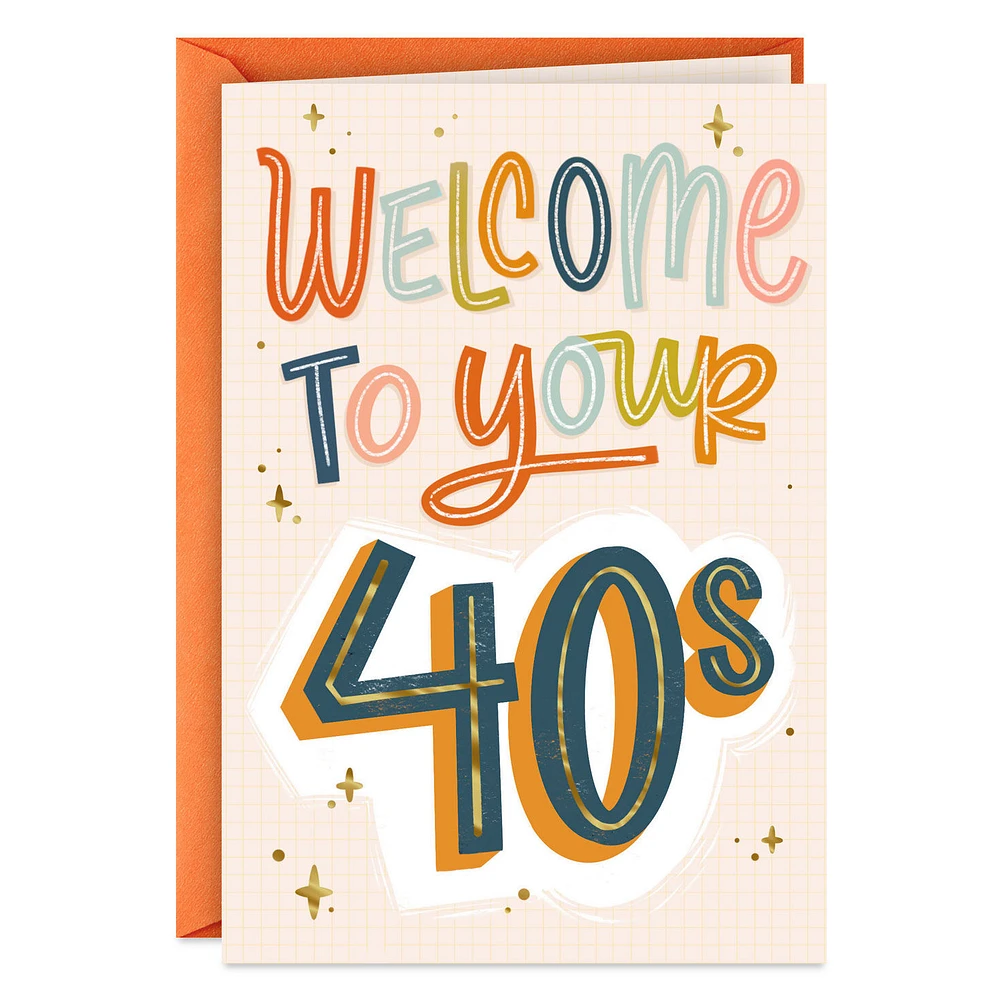 My Knee Hurts in Your Honor Funny 40th Birthday Card for only USD 4.49 | Hallmark
