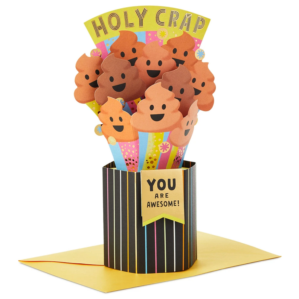 Holy Crap, You're Awesome Funny Pop-Up Card for only USD 7.99 | Hallmark