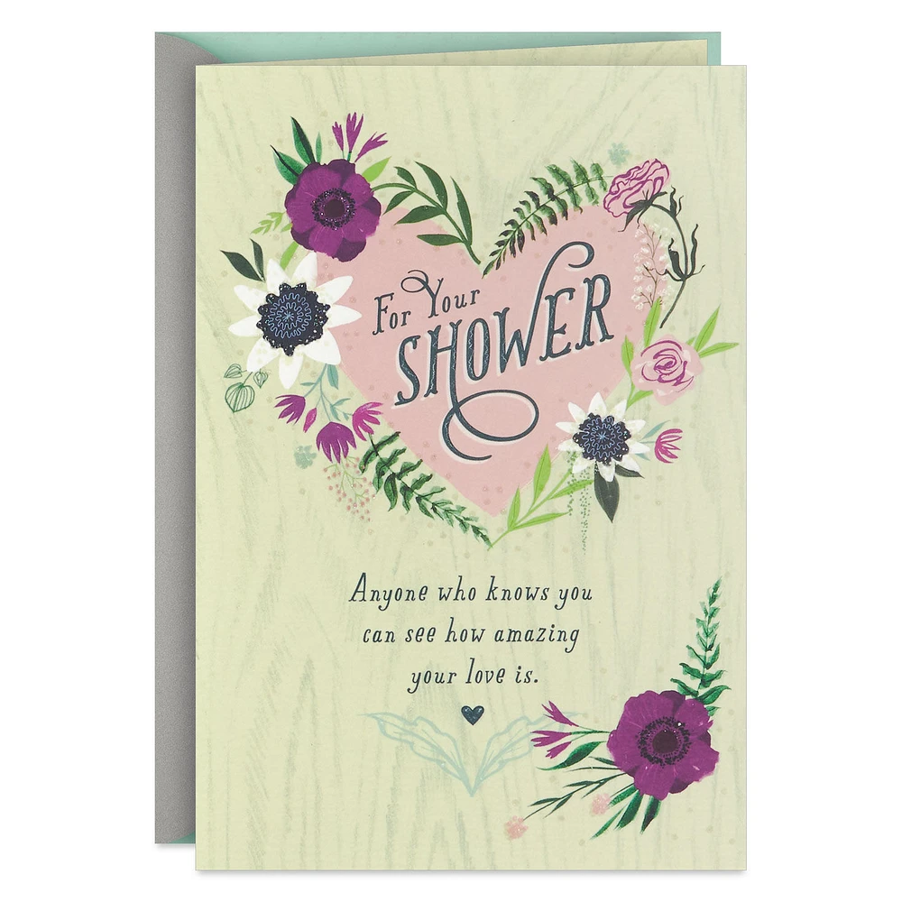 Your Love Is a Beautiful Thing Bridal Shower Card for only USD 5.99 | Hallmark