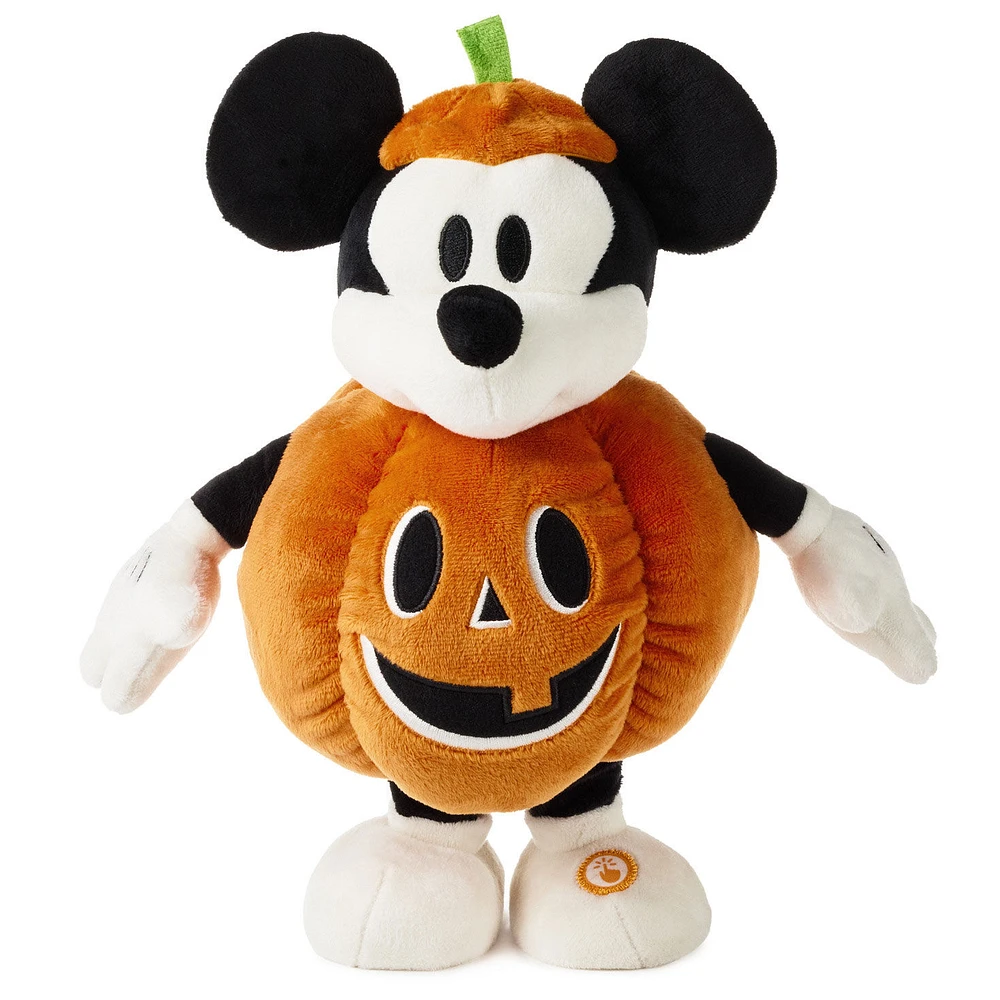 Disney Jack-o'-Lantern Mickey Mouse Plush With Sound and Motion, 12.5" for only USD 49.99 | Hallmark