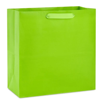 10.4" Lime Green Large Square Gift Bag for only USD 4.49 | Hallmark