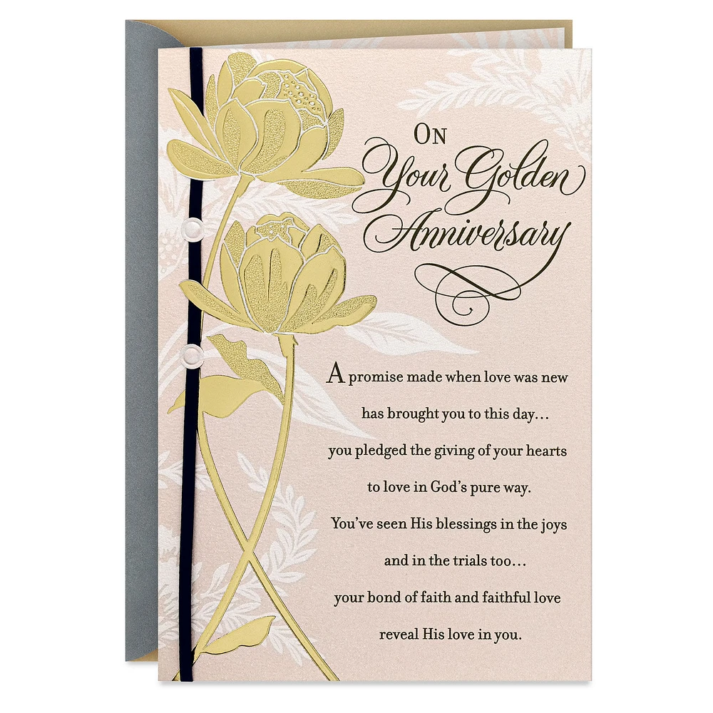 A Love Beyond Compare Religious 50th Anniversary Card for only USD 5.99 | Hallmark