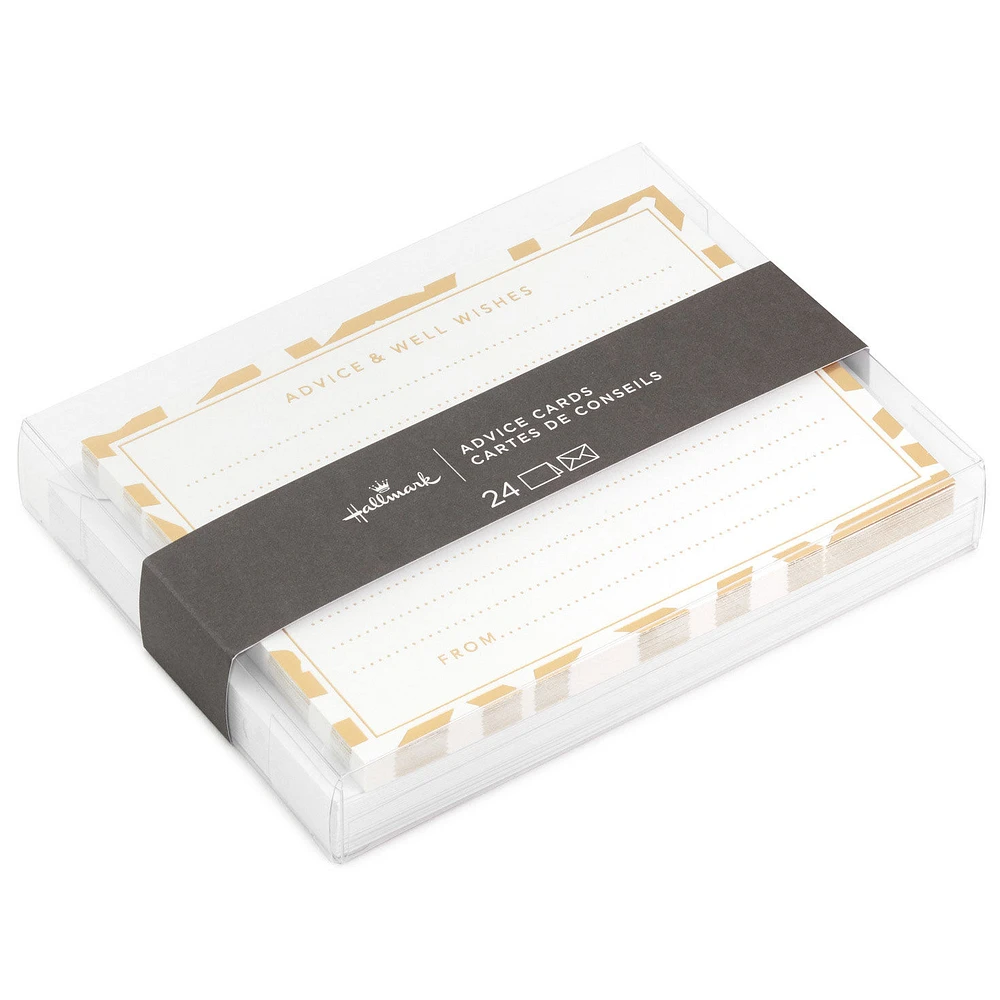 Advice and Well Wishes Flat Note Cards, Pack of 24 for only USD 15.49 | Hallmark