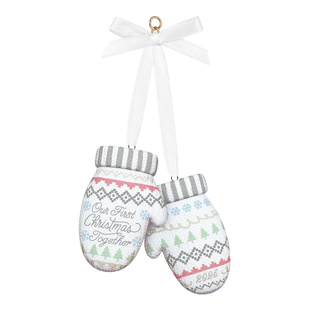Our First Christmas Together 2025 Porcelain Ornament for only USD 28.99 | Hallmark