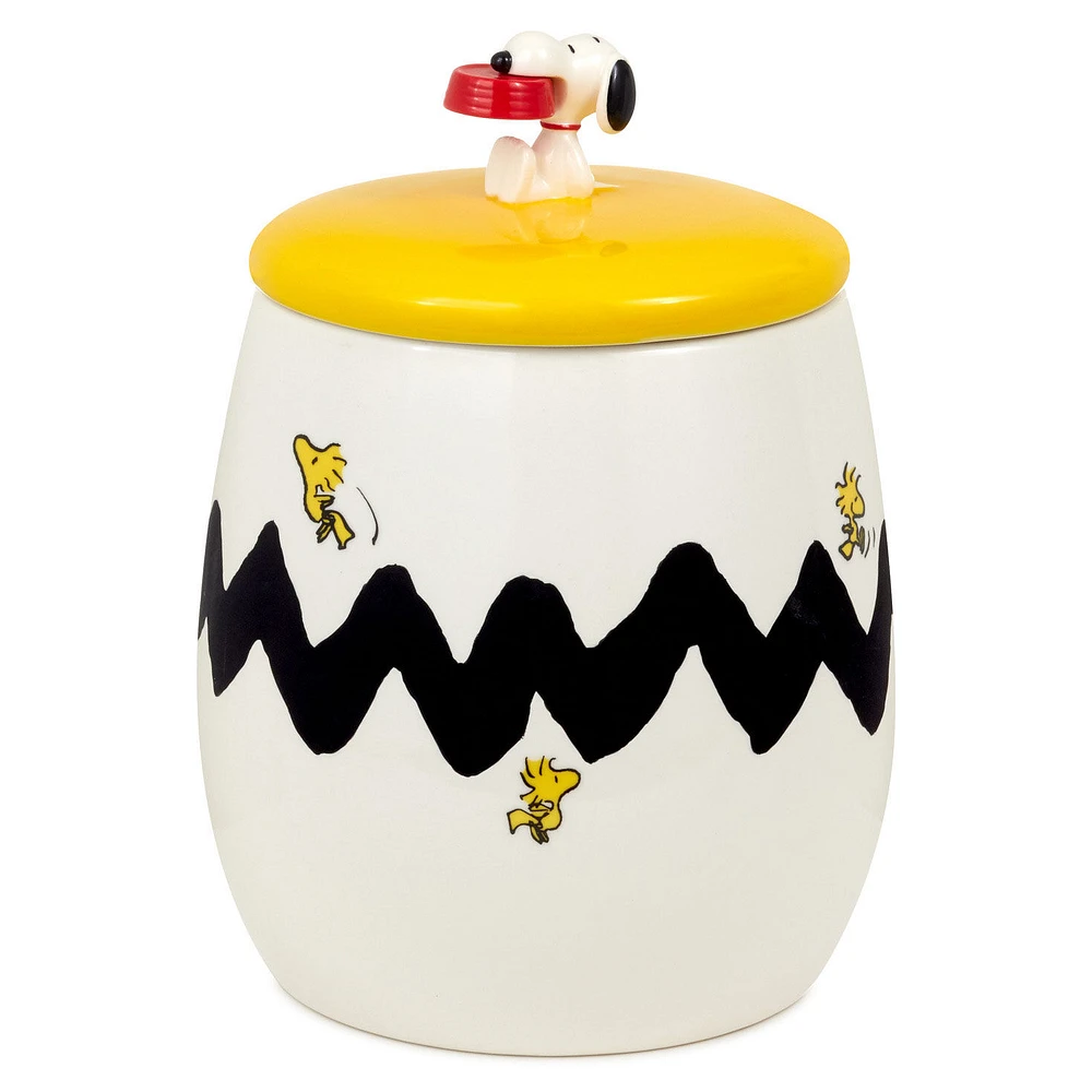 Peanuts® Snoopy and Woodstock Cookie Jar With Sound, 10" for only USD 79.99 | Hallmark