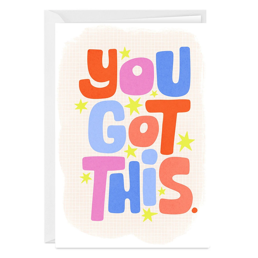 Bold and Bright You Got This Custom Support Card for only USD 4.99 | Hallmark