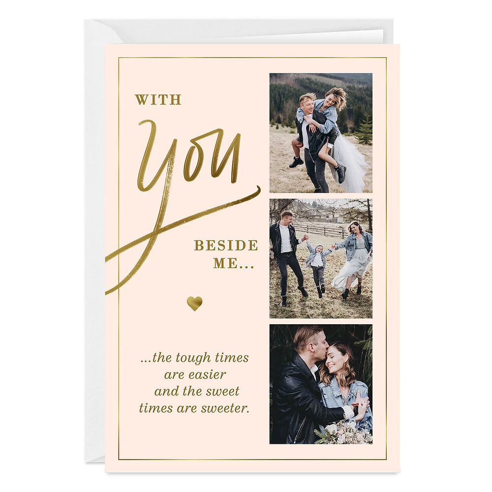 With You Beside Me Custom Love Card for only USD 4.99 | Hallmark