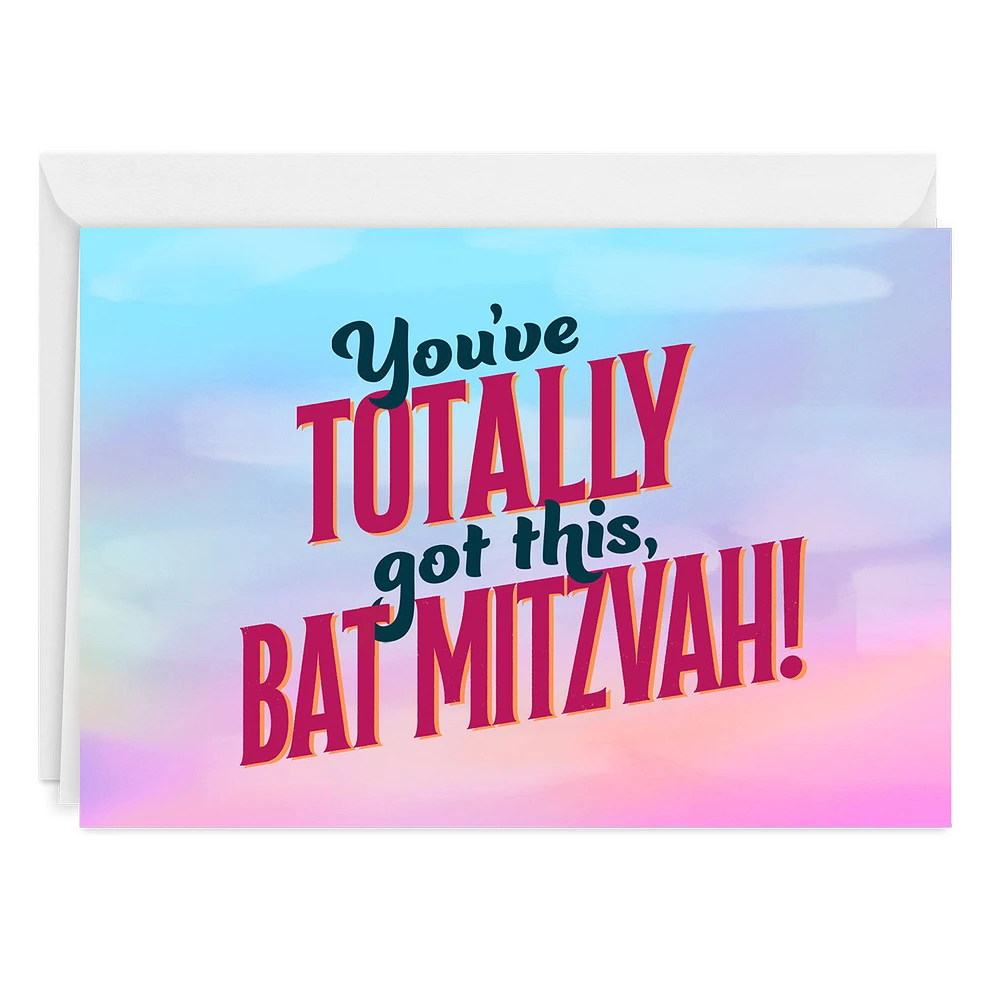 Bat Mitzvah Custom Congratulations Card for only USD 4.99 | Hallmark