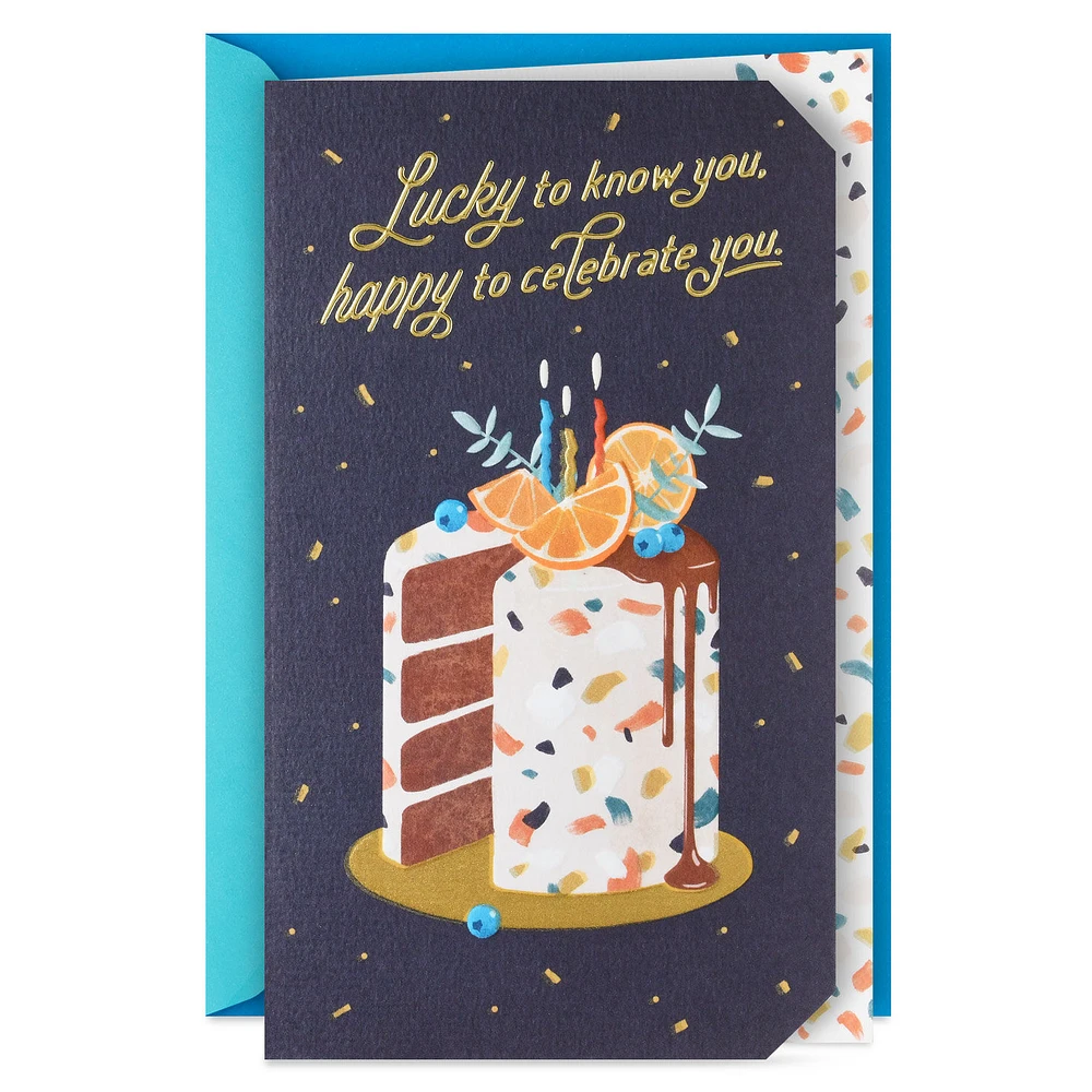 Lucky to Know You Birthday Card for only USD 5.59 | Hallmark