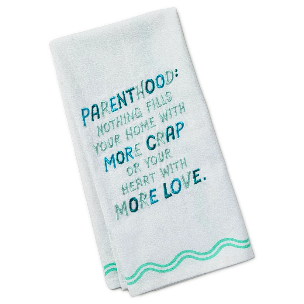 Parenthood Funny Tea Towel, 18x26 for only USD 14.99 | Hallmark