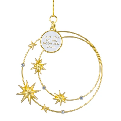 Signature Love You to the Moon Constellation Metal Hallmark Ornament for only USD 22.99 | Hallmark