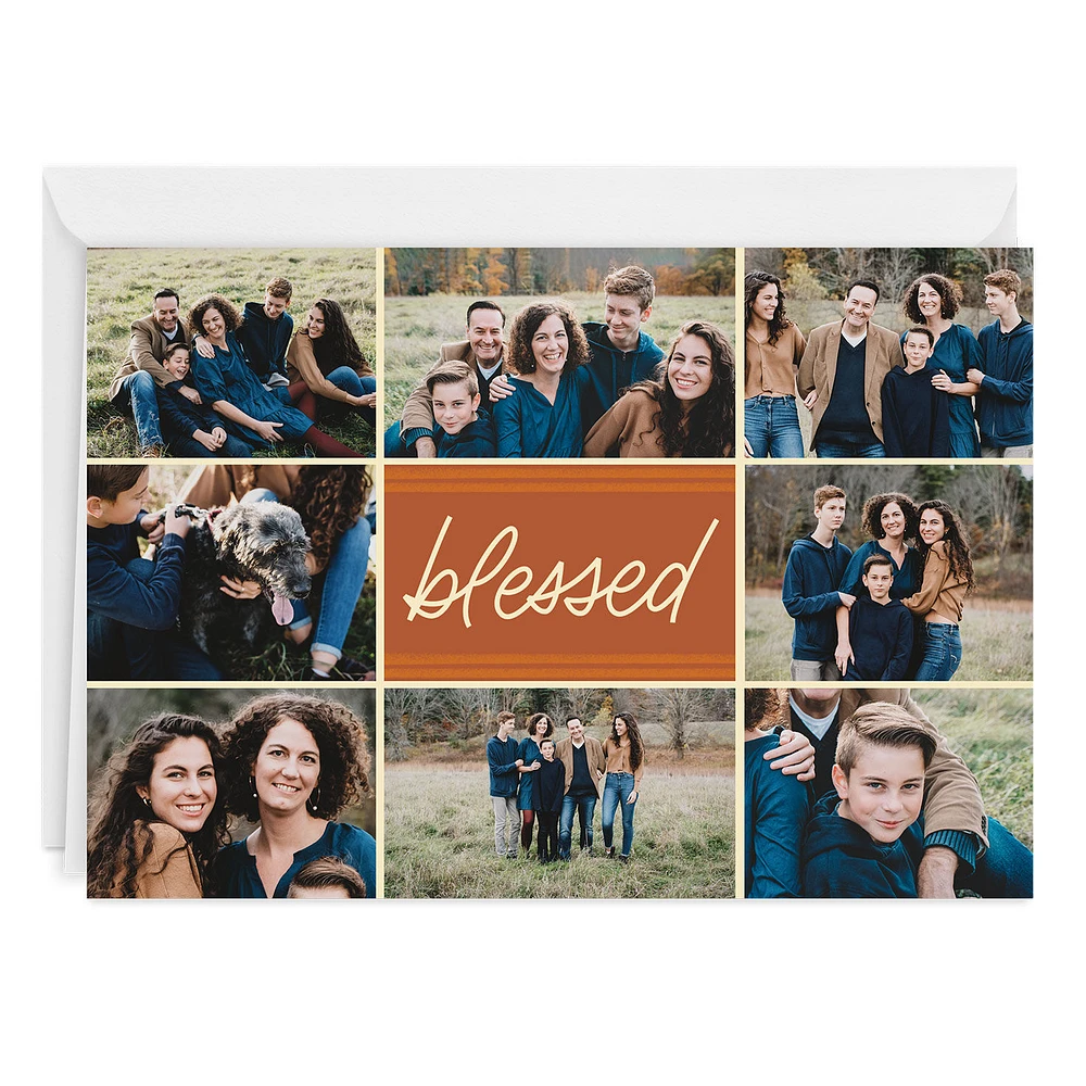 Blessed Custom Thanksgiving Card for only USD 4.99 | Hallmark