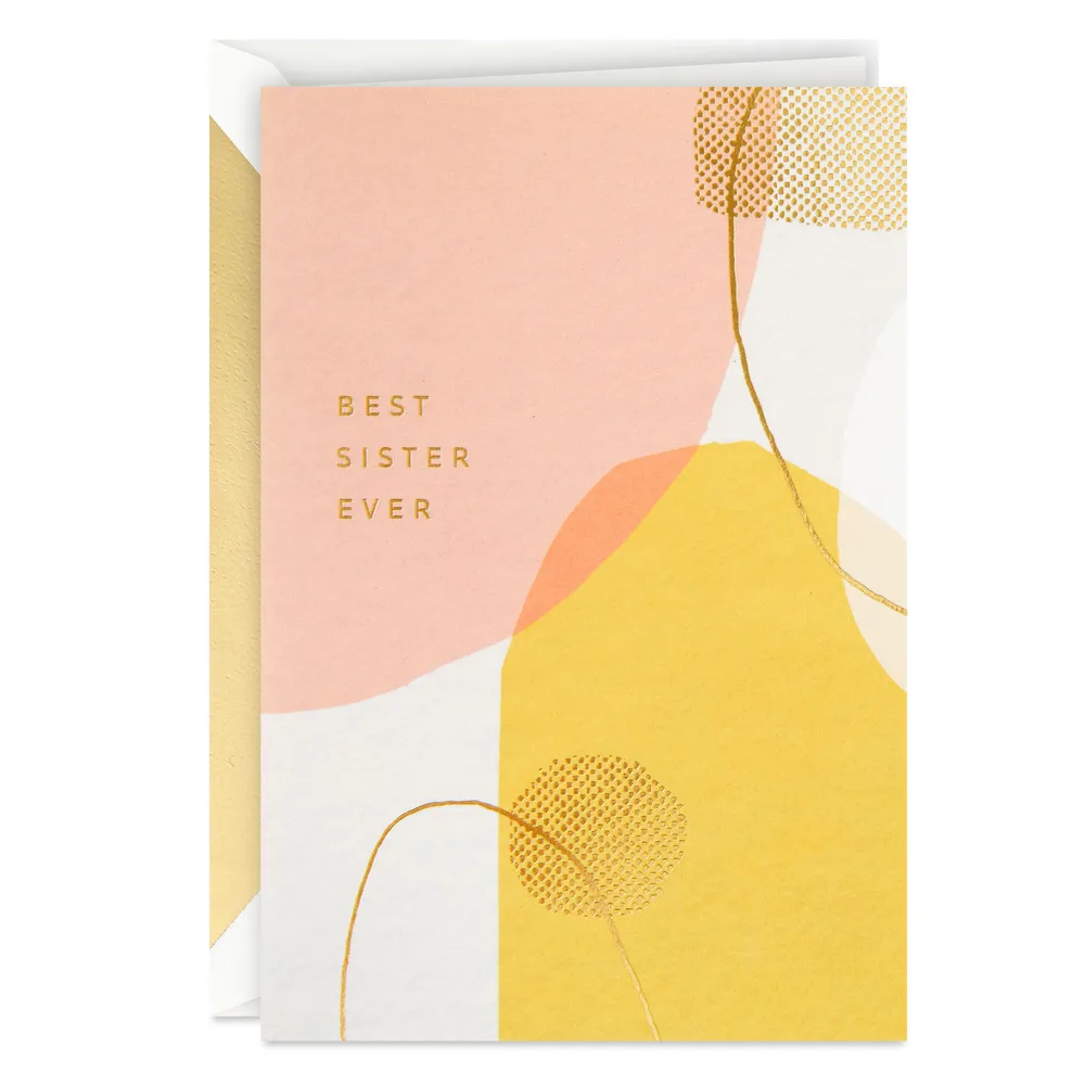 Best Sister Ever Birthday Card for only USD 5.99 | Hallmark