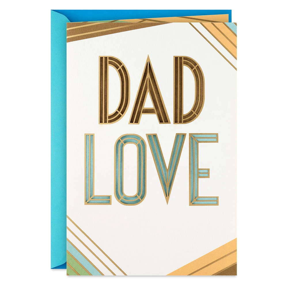 Dad Love Father's Day Card for only USD 7.59 | Hallmark