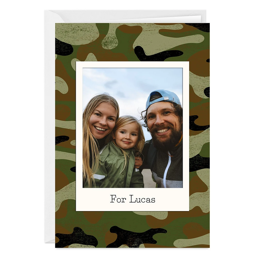 Camo Design Custom Card for only USD 4.99 | Hallmark