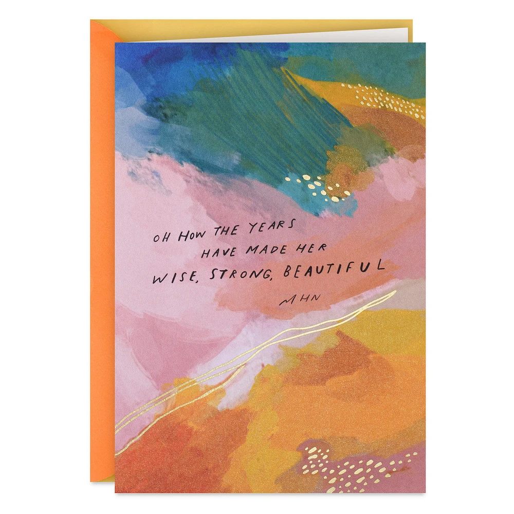 Morgan Harper Nichols In Awe of You Birthday Card for Her for only USD 4.59 | Hallmark