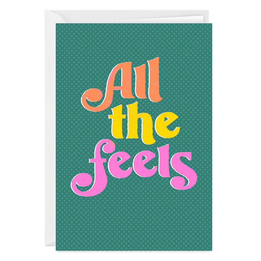 Retro All the Feels Custom Card for only USD 4.99 | Hallmark