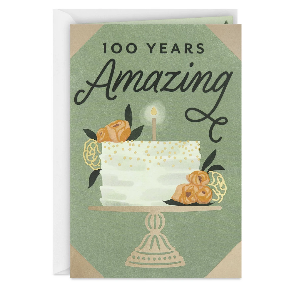 A Great Example of 100 Years Young 100th Birthday Card for only USD 4.99 | Hallmark