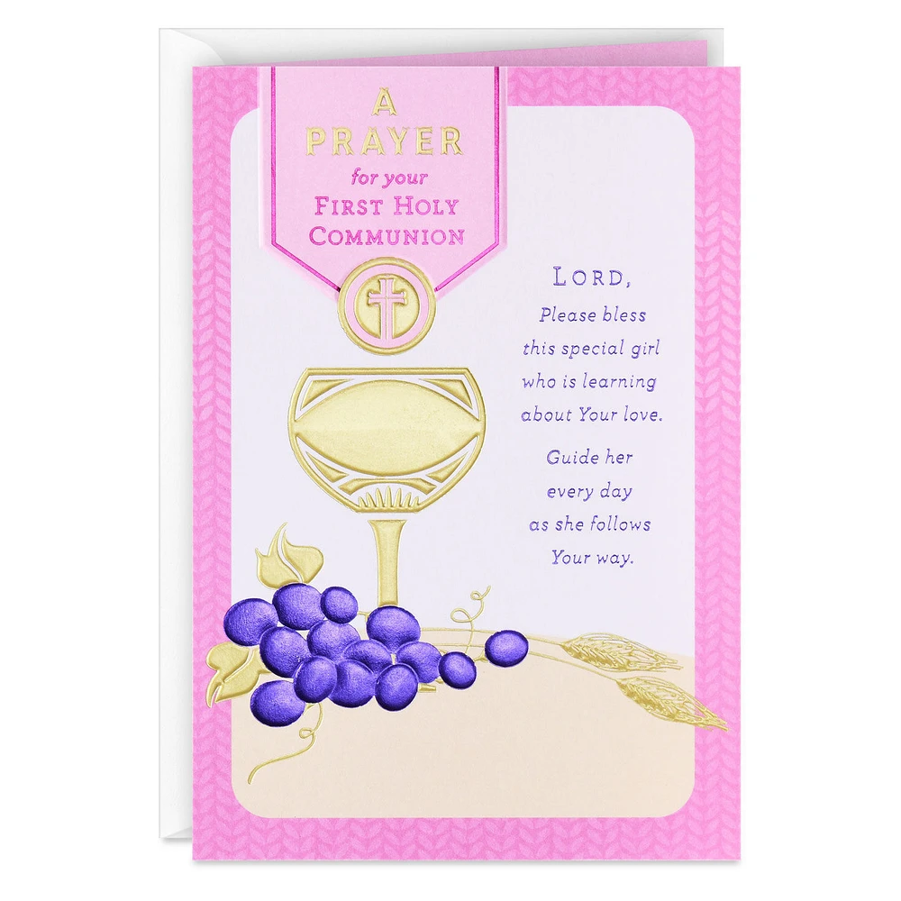 Lord, Bless this Special Girl First Communion Card for Her for only USD 4.99 | Hallmark