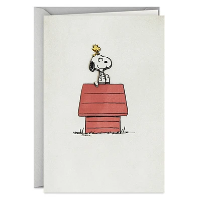 Peanuts® Snoopy and Woodstock Blank Card for only USD 6.59 | Hallmark