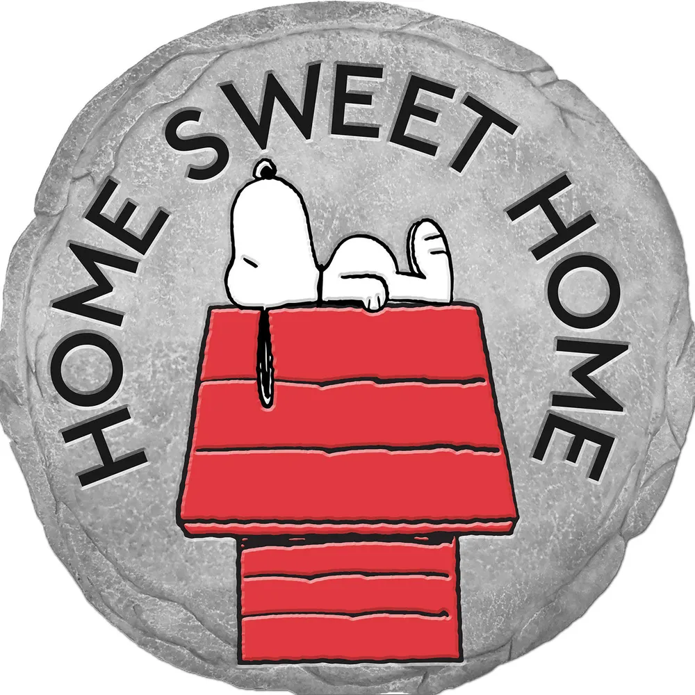 Spoontiques Peanuts Home Sweet Home Stepping Stone, 9.6" for only USD 19.99 | Hallmark