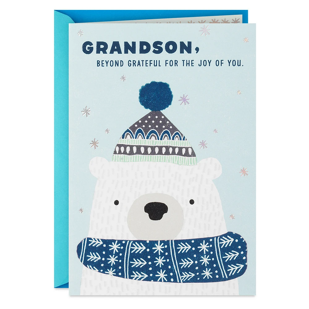 Watched You Grow Christmas Card for Grandson for only USD 3.99 | Hallmark