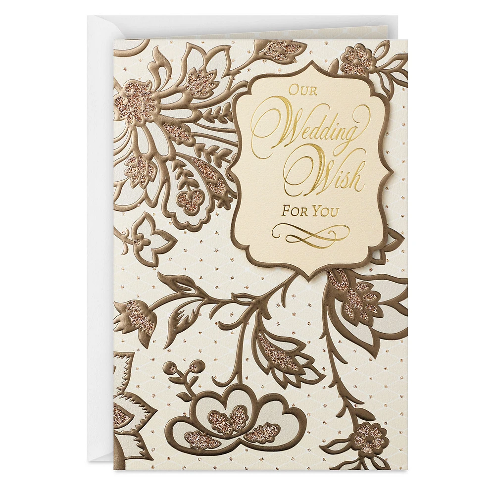 Our Wish for You Wedding Card From Us for only USD 7.59 | Hallmark